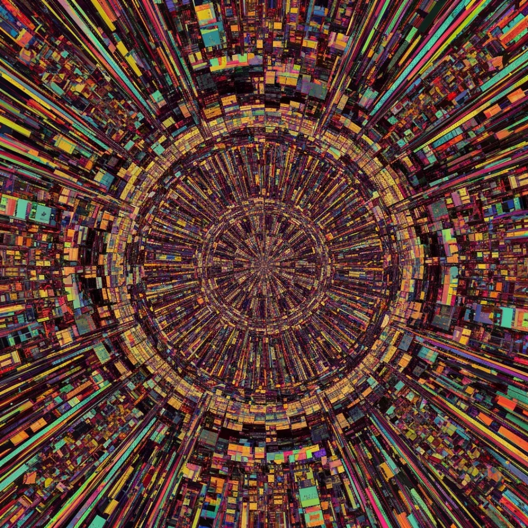 Geometric pattern background for statistics section